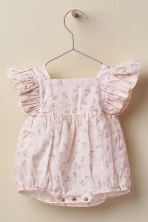 "Agatha" Floral Romper