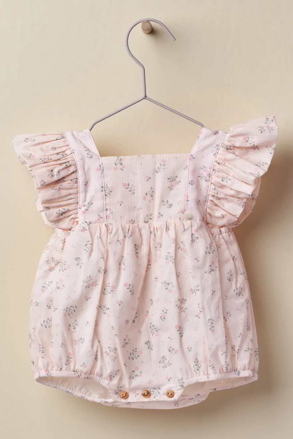 "Agatha" Floral Romper