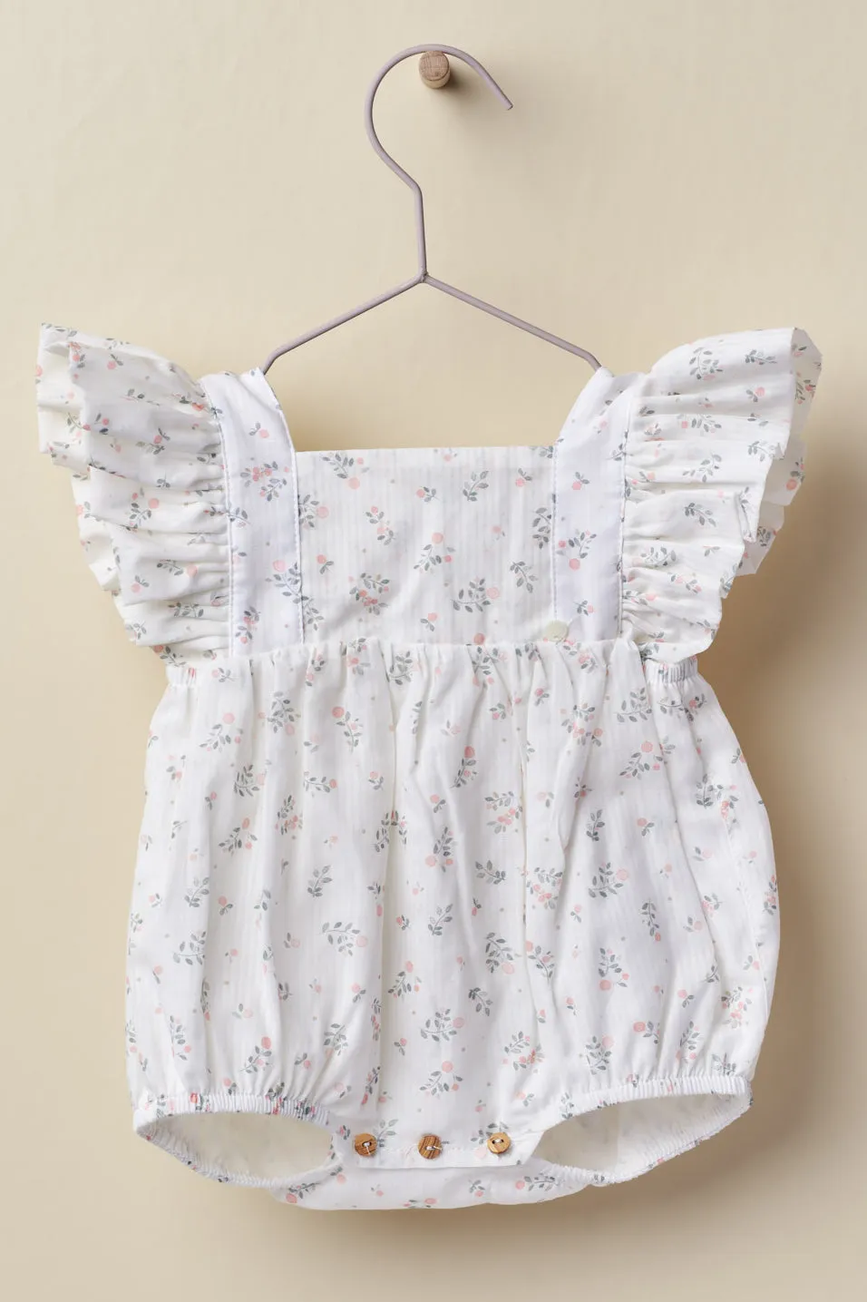 "Agatha" Floral Romper