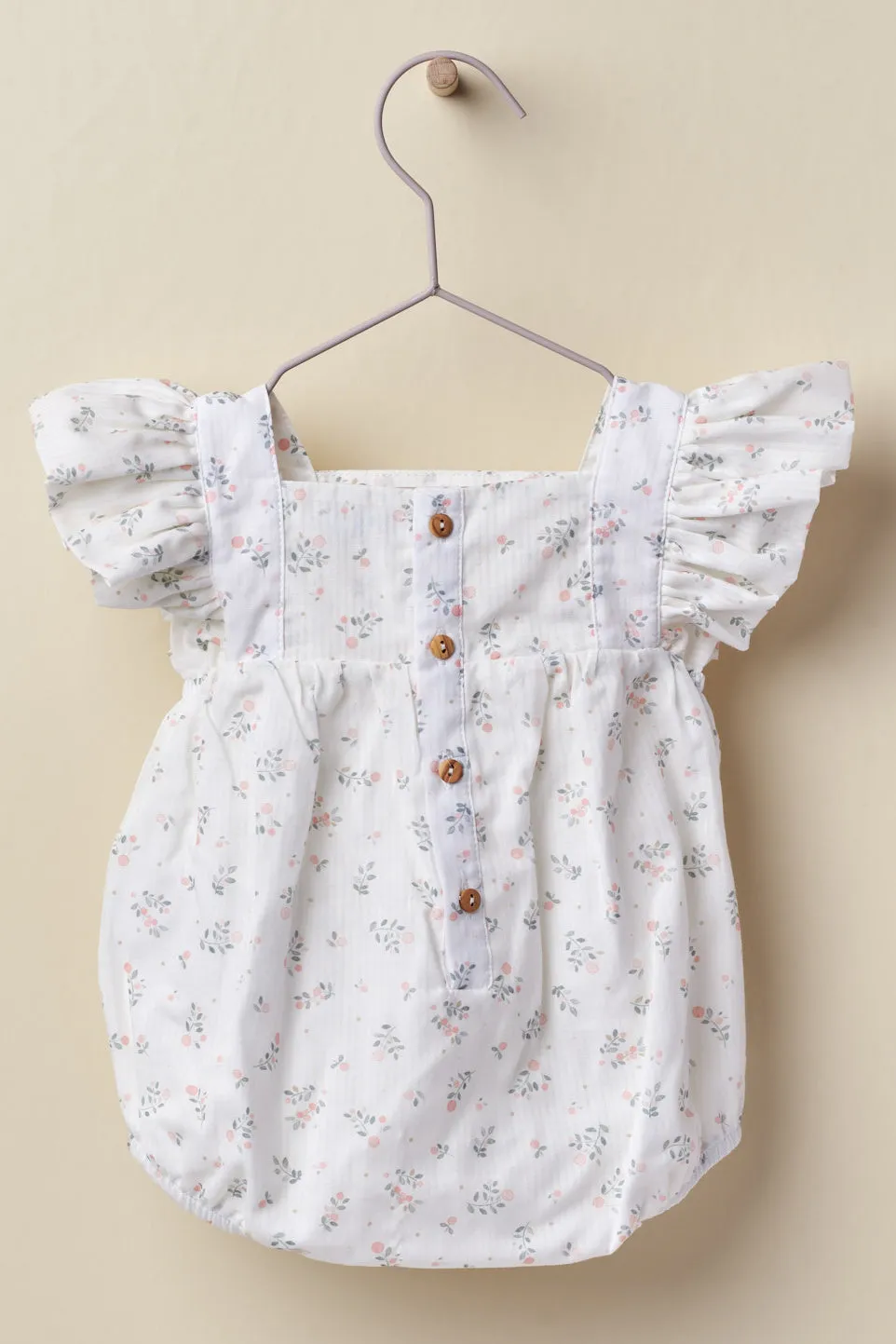 "Agatha" Floral Romper
