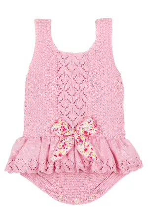 "Nyla" Dusky Pink Knit Shortie
