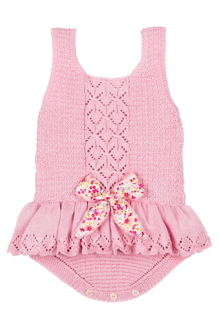 "Nyla" Dusky Pink Knit Shortie