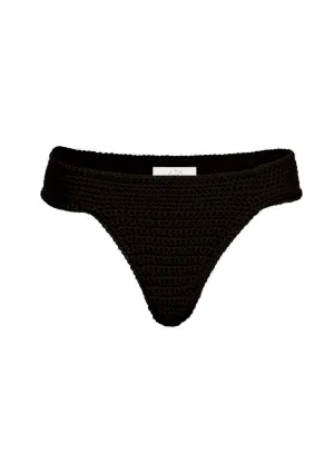 RAQUEL BIKINI BOTTOM / BLACK