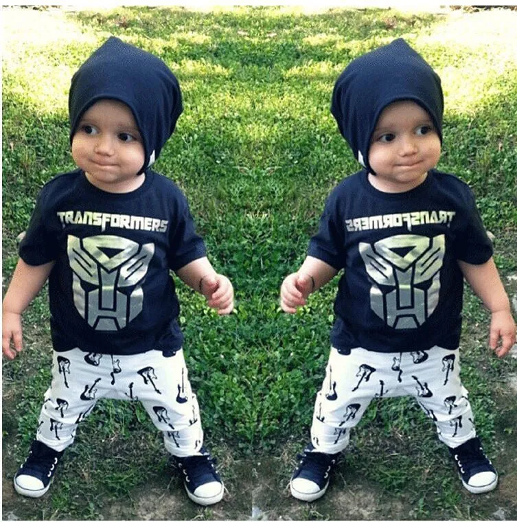 Retail fashion Summer born navy style baby romper suit kids boys girls rompers hat body summer short-sleeve sailor suit
