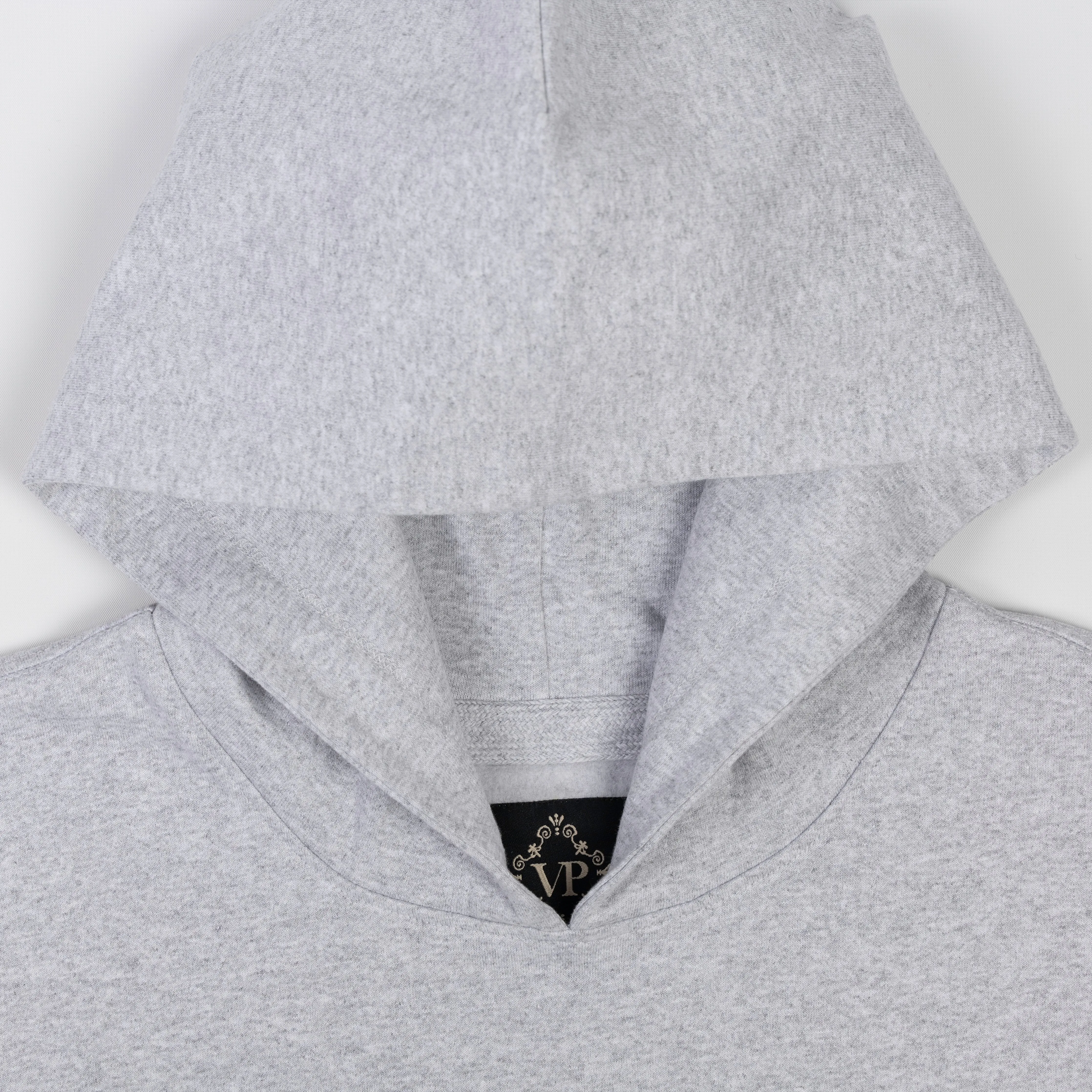Retro Classic Pullover Hoodie - White Heather