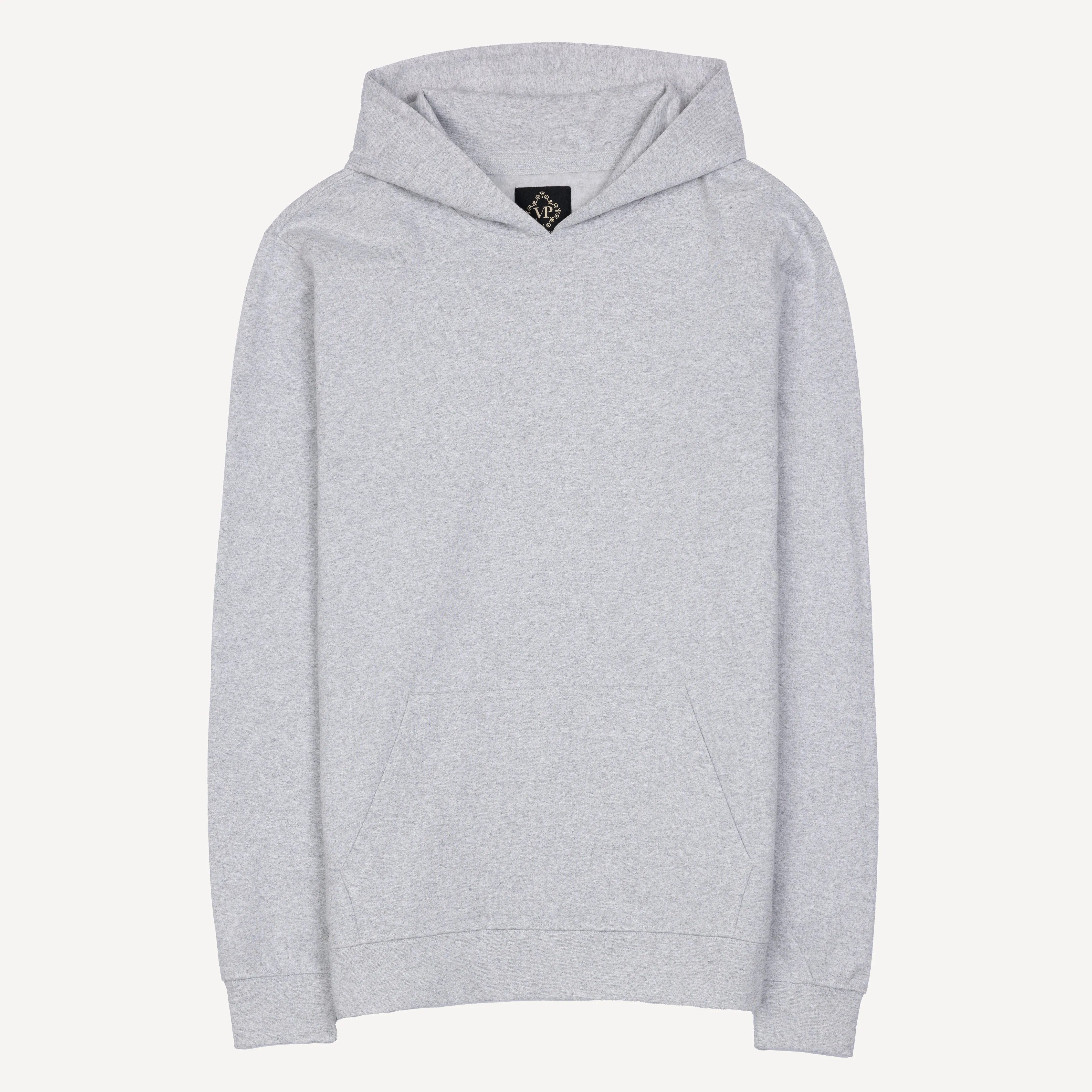 Retro Classic Pullover Hoodie - White Heather