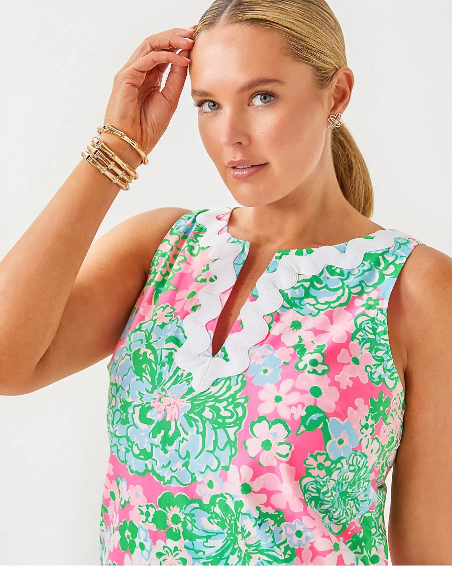 Romey Shift Romper - Multi Plumes In Bloom