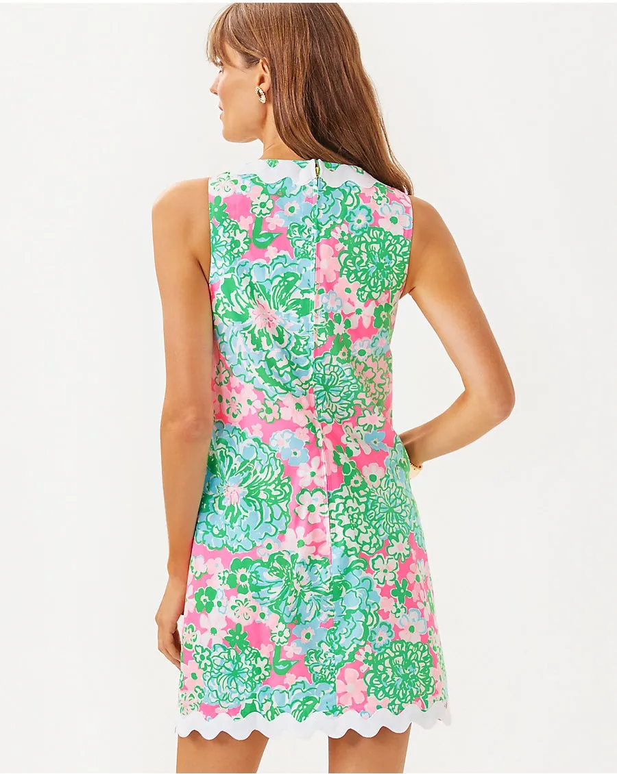 Romey Shift Romper - Multi Plumes In Bloom
