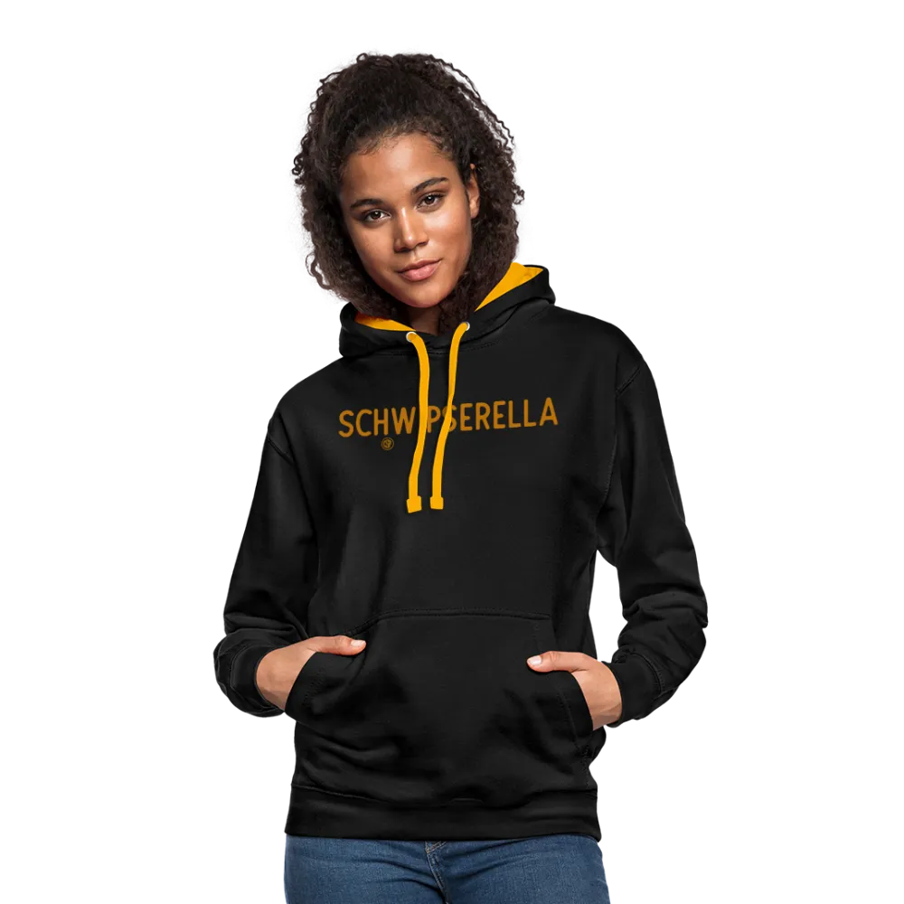 Schwipserella - Kontrast-Hoodie