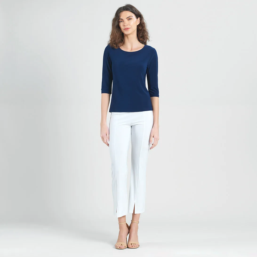 Scoop Neck Half Sleeve Top -  5 Colors