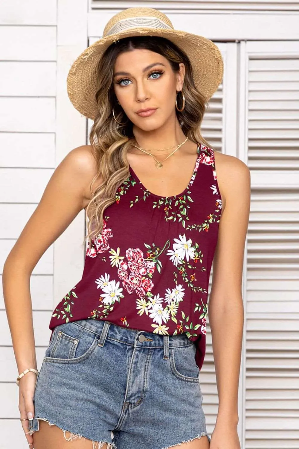 Scoop Neck Tank Top