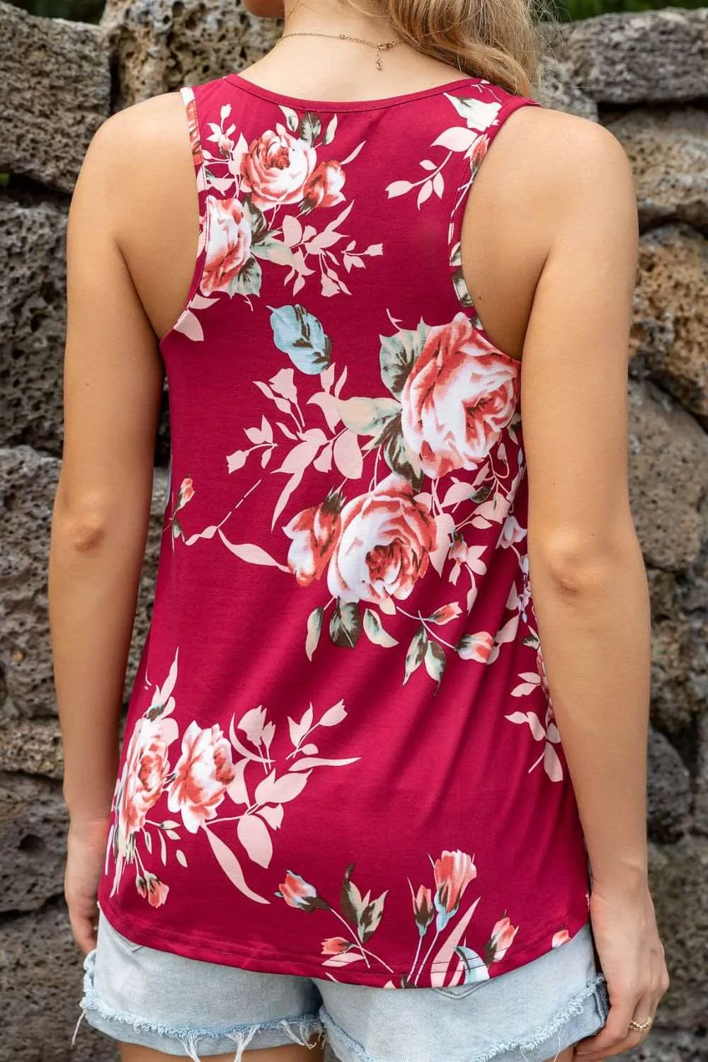 Scoop Neck Tank Top