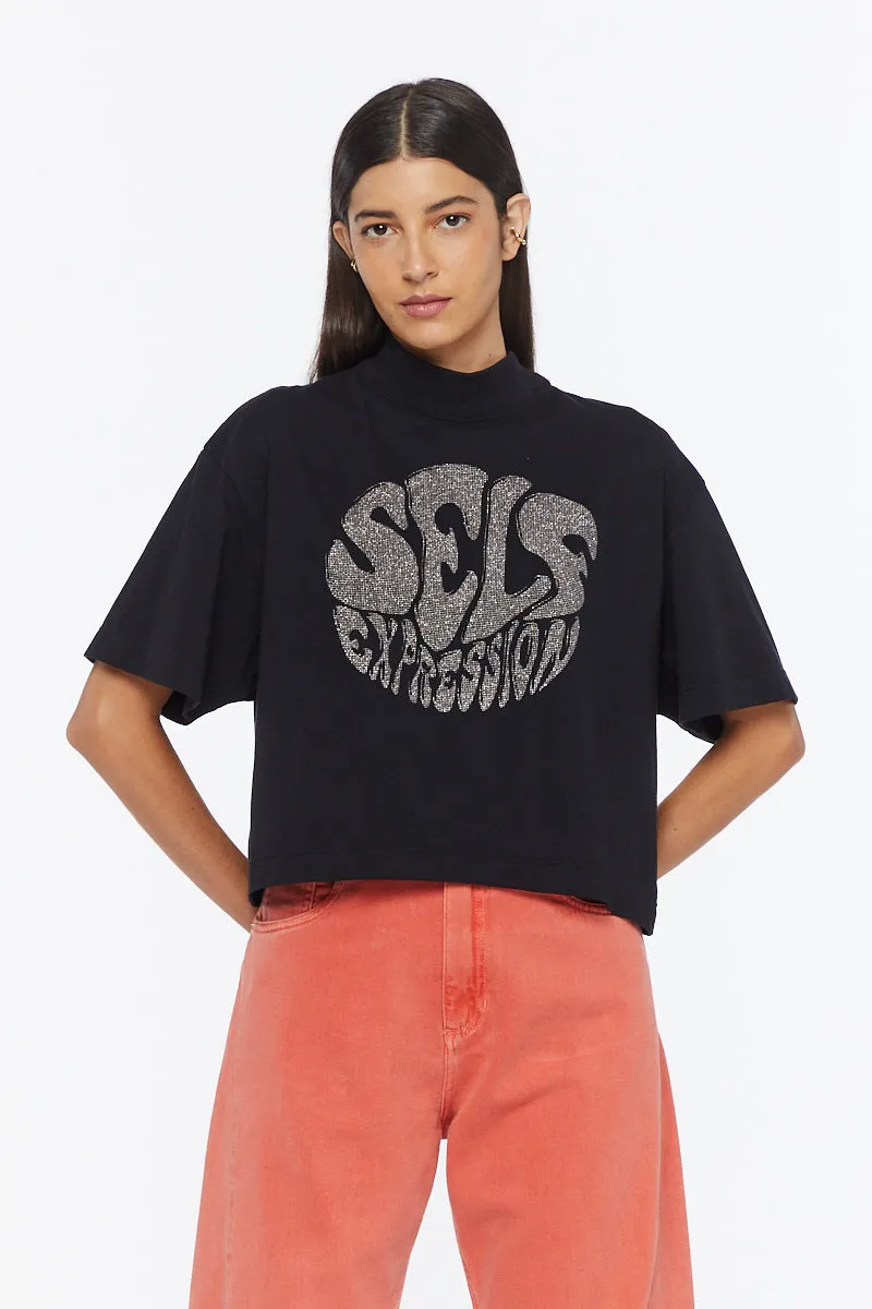 Self Expressiom Embellished T-shirt