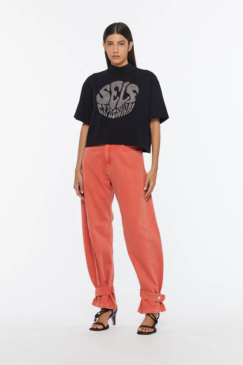Self Expressiom Embellished T-shirt
