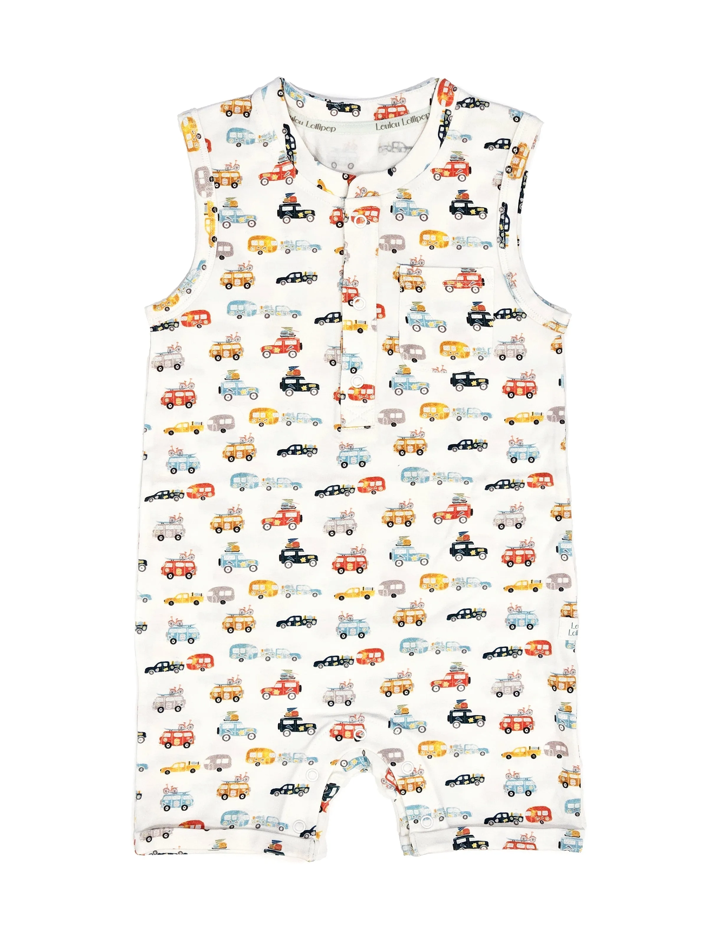 Short Romper - Camper Vans