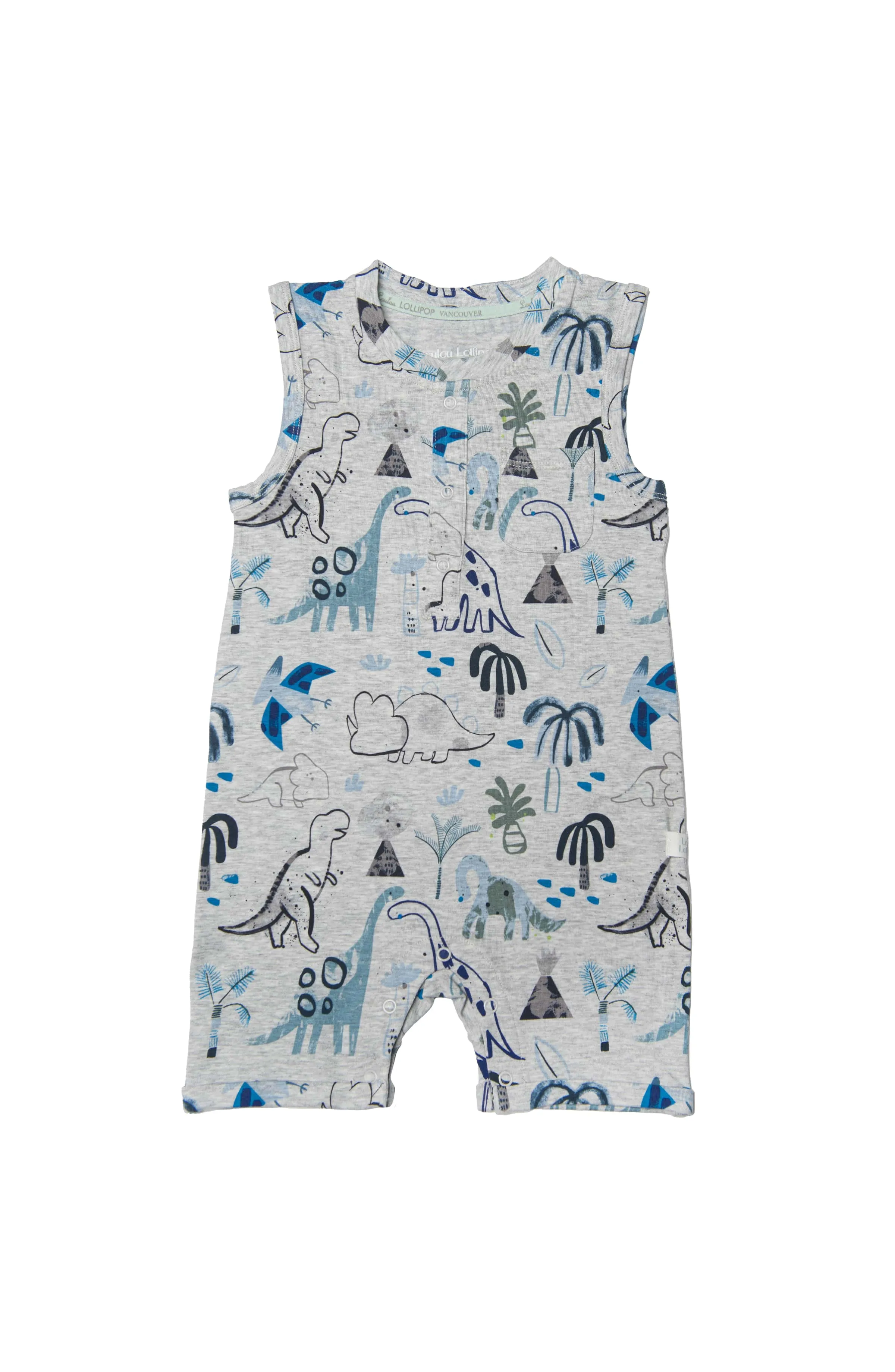 Short Romper - Dinosaurs