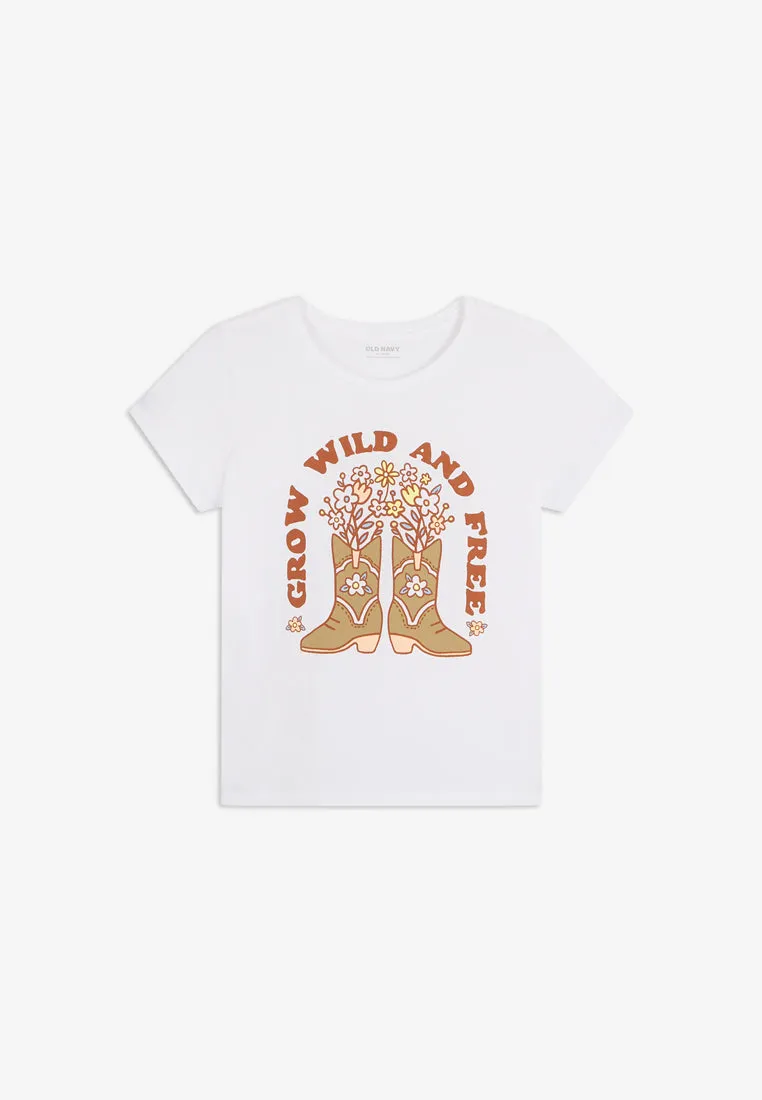 Short-Sleeve Graphic T-Shirt for Girls