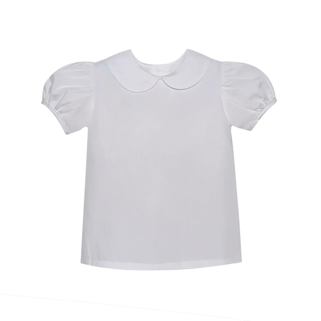 Short Sleeve Piped Blouse