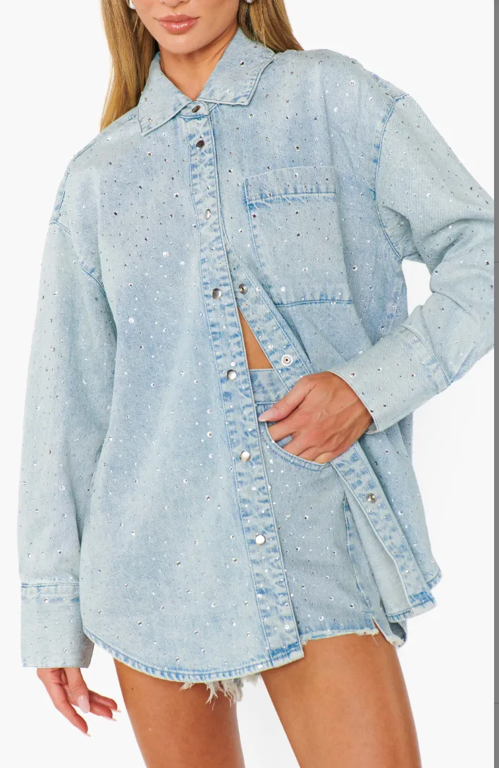 Show Me Your Mumu Lincoln Shirt Jacket