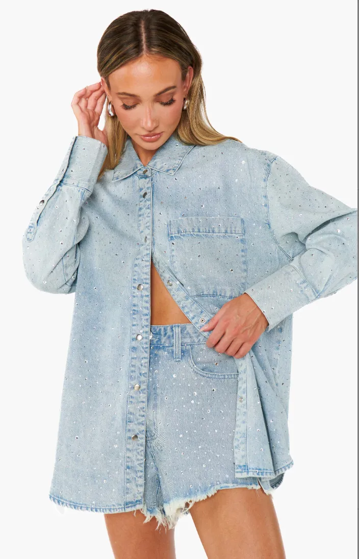 Show Me Your Mumu Lincoln Shirt Jacket