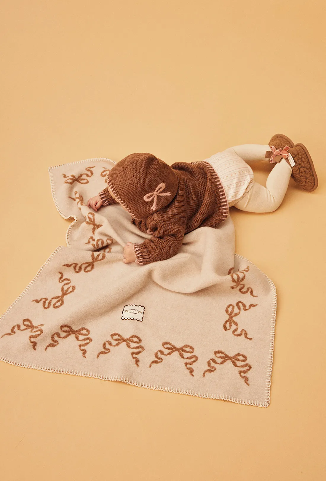 SHRIMPS X BINI BOW CARDIGAN