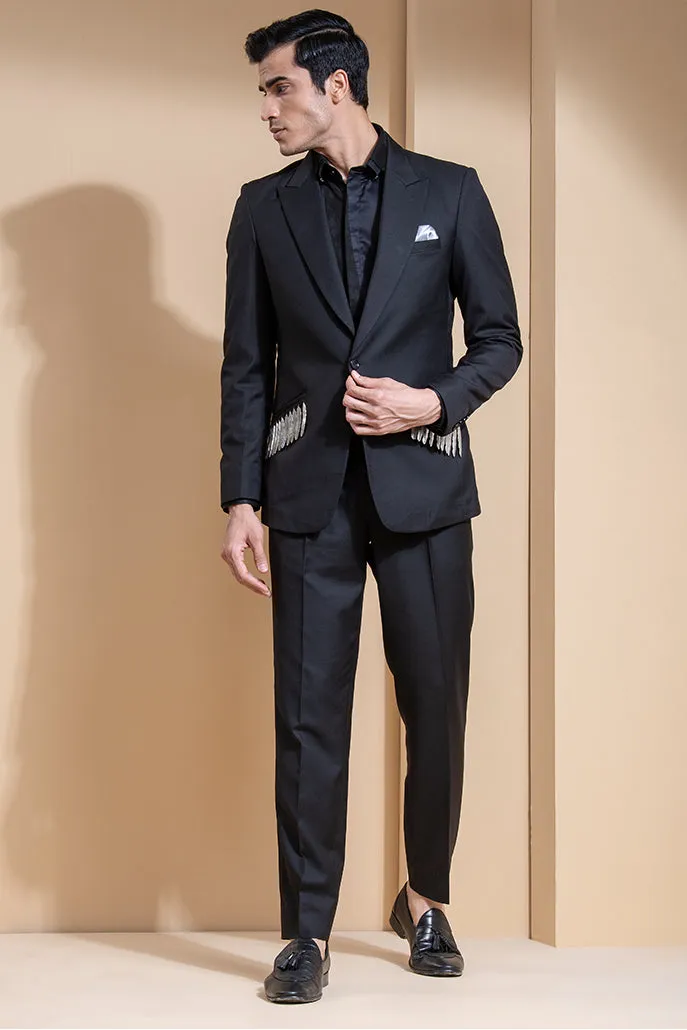 SIMONE BLACK SUIT (2 PIECE)