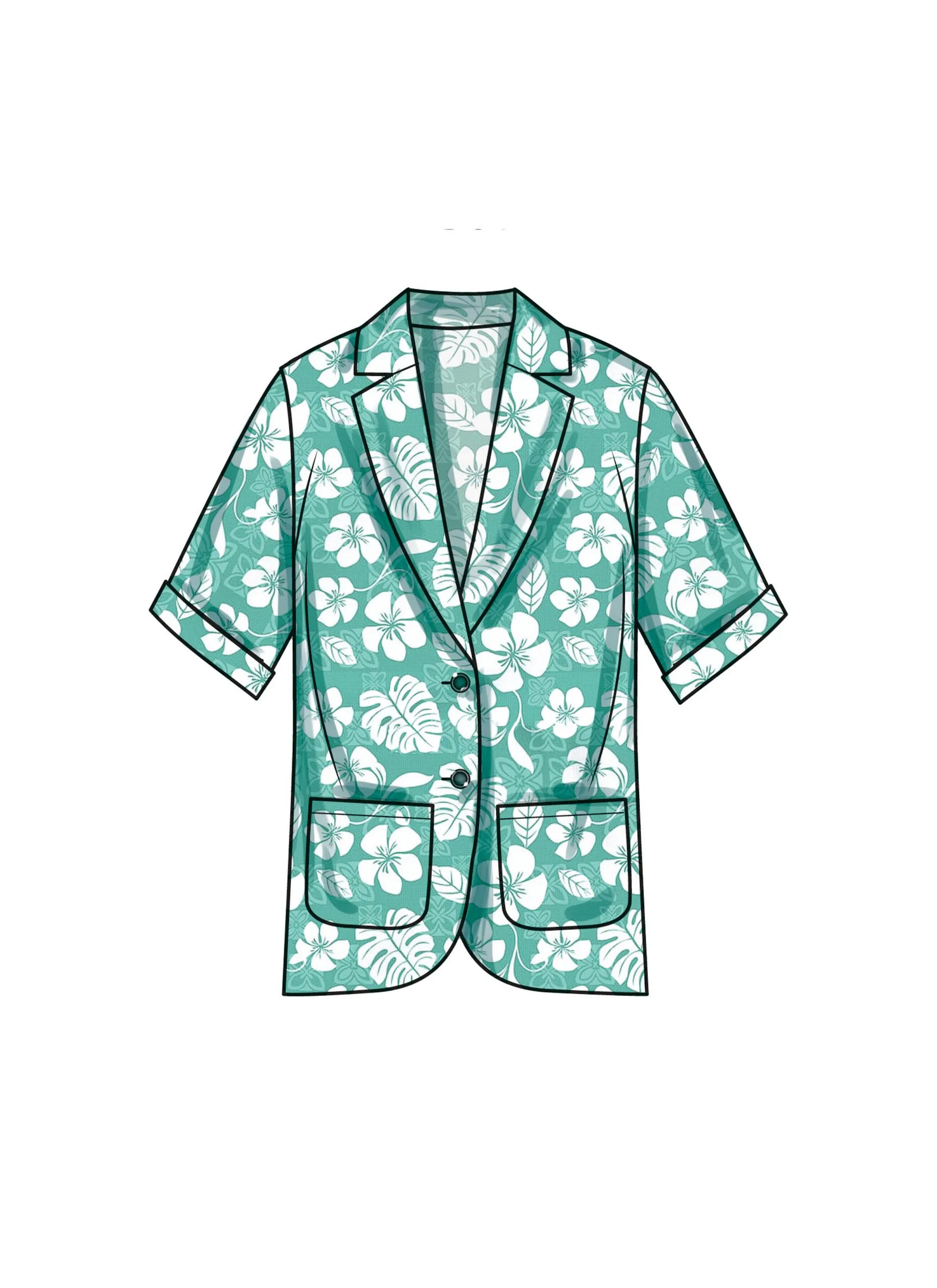 Simplicity Child/Teen/Unisex Blazer & Shorts S9930