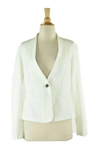 Simply Styled by Sears Women Coats & Jackets Blazers- off-white