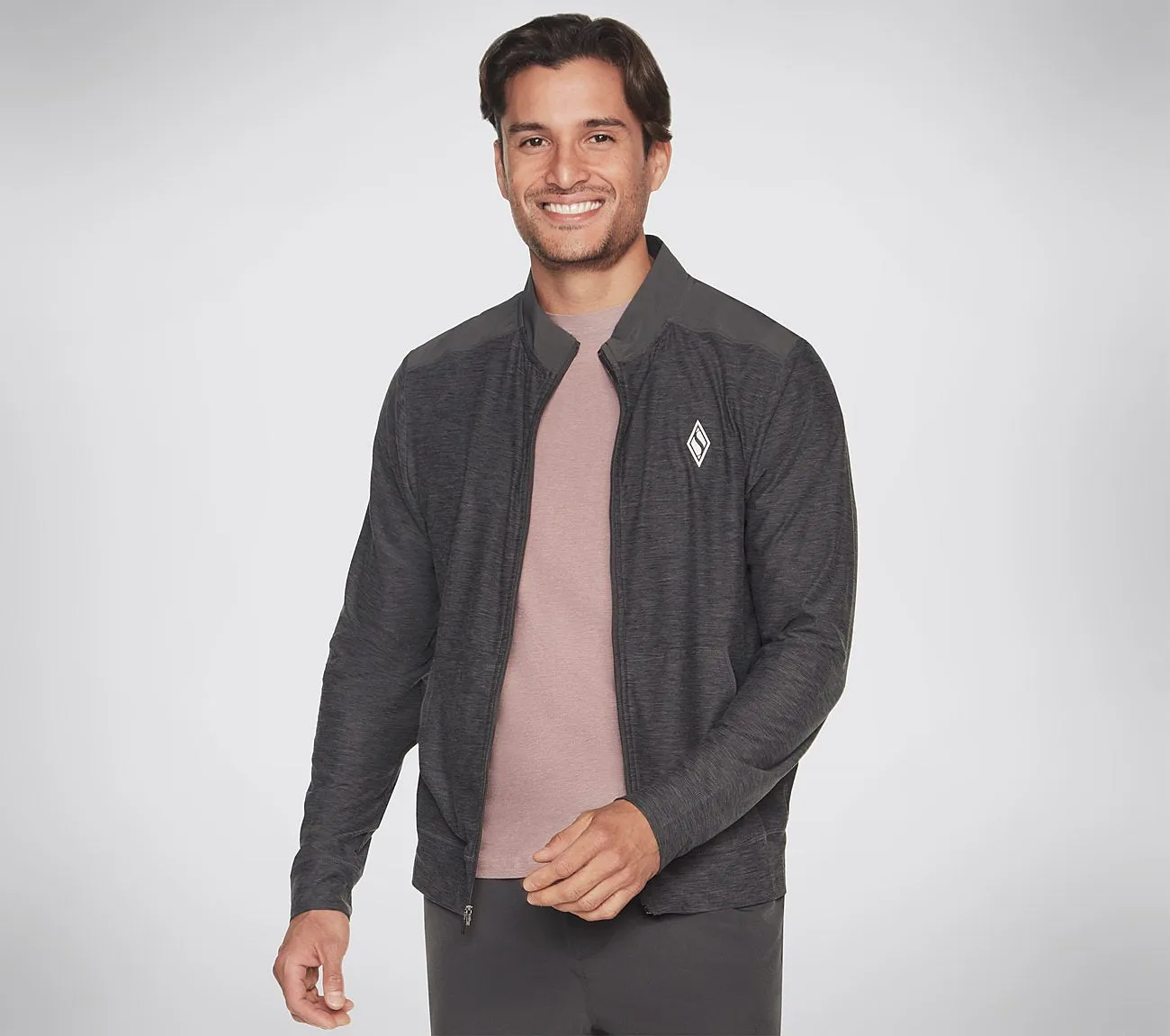 SKECHERS THE HOODLESS HOODIE SKECHKNITS ULTRA GO LITE - MJA291 - BKCC