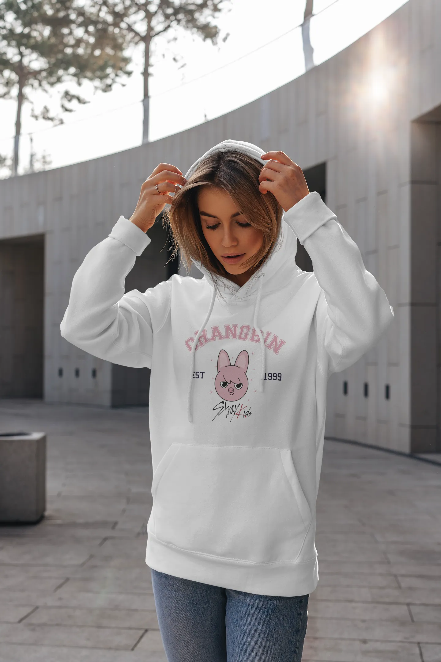 SKZOO DWAEKKI Hoodie Stray Kids Changbin Hooded Sweatshirt