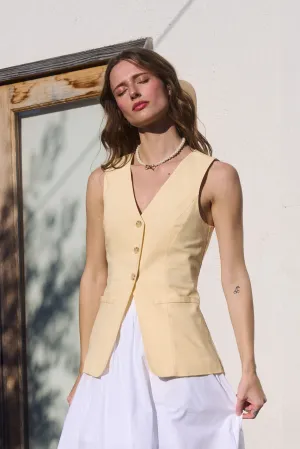 Soft Sunshine Vest