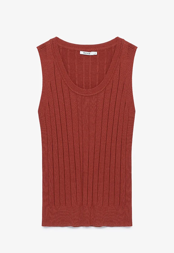 Solid Top with Scoop Neck 