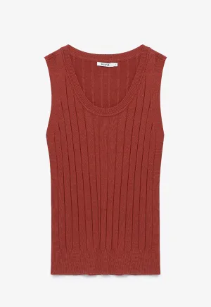 Solid Top with Scoop Neck 