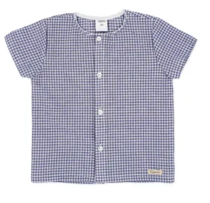 SS25 Rapife - Blue Gingham Short Set