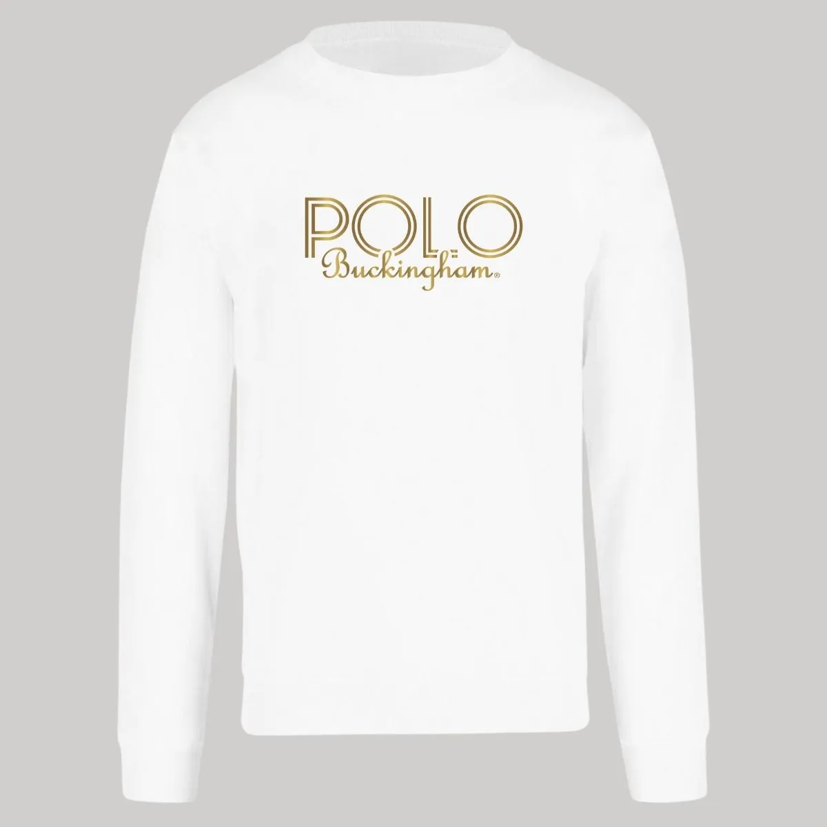 Sudadera Hombre Buckingham Polo Club Logo PB