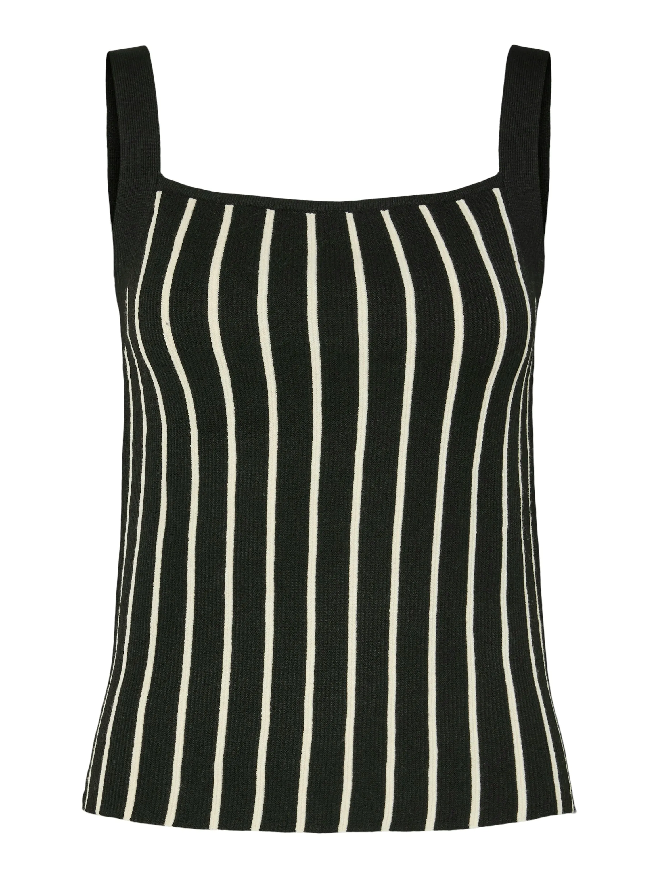 Sui Stripe Knit Vest