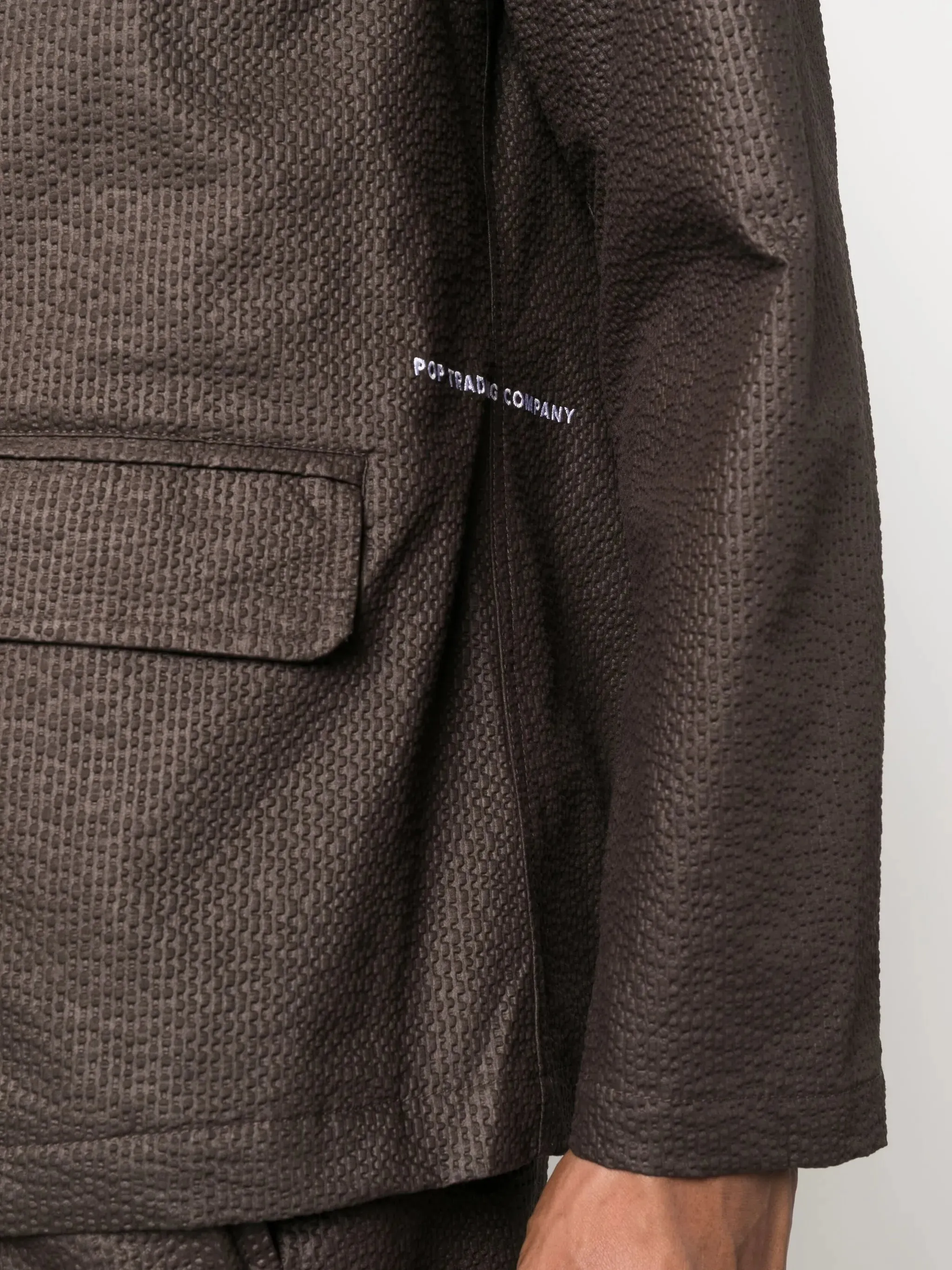 Suit International tracking Hewitt seersucker Smart-enabled jacket