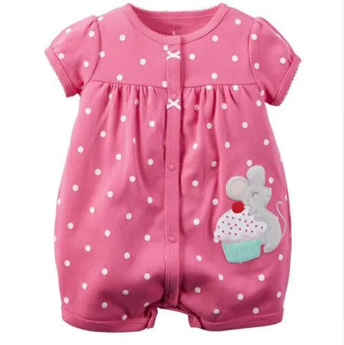 Summer Baby Girl Clothes Kid Jumpsuit Baby Boy Body Suit Clothing Short Sleeve Romper