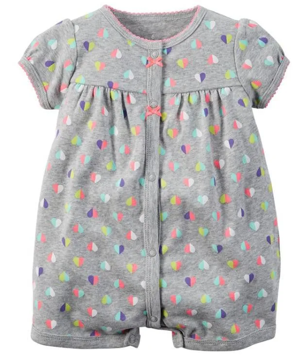Summer Baby Girl Clothes Kid Jumpsuit Baby Boy Body Suit Clothing Short Sleeve Romper