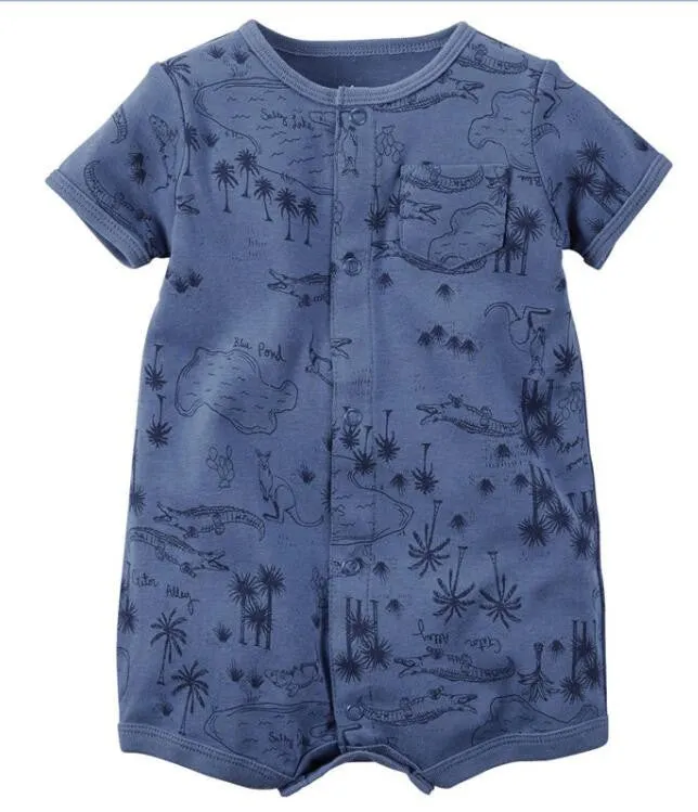 Summer Baby Girl Clothes Kid Jumpsuit Baby Boy Body Suit Clothing Short Sleeve Romper