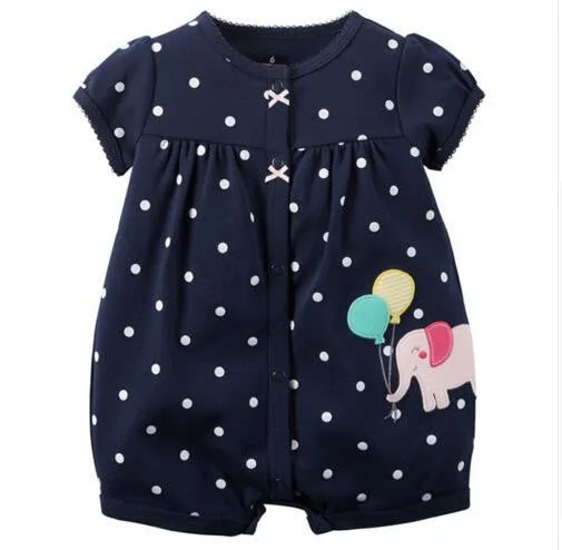 Summer Baby Girl Clothes Kid Jumpsuit Baby Boy Body Suit Clothing Short Sleeve Romper