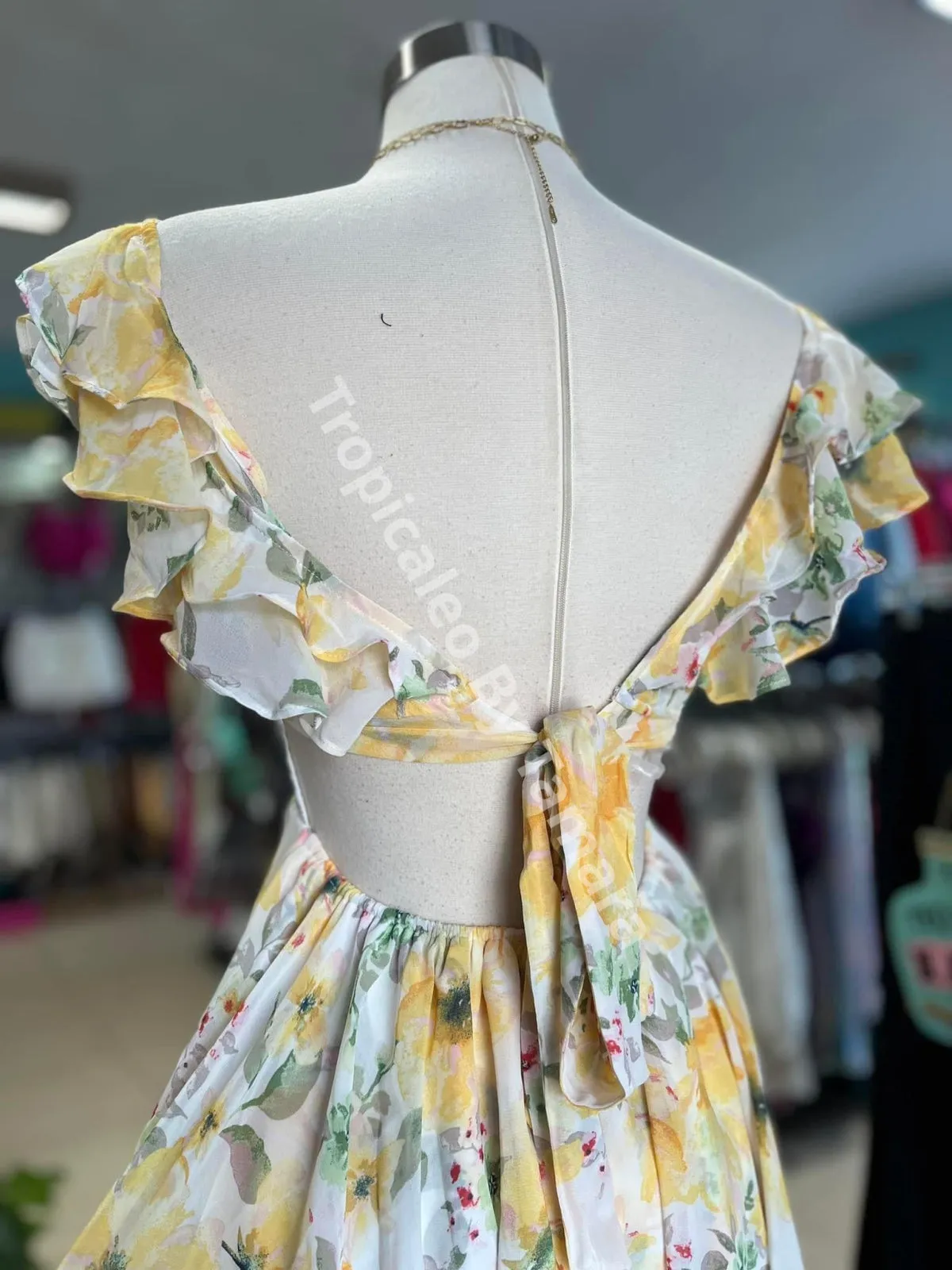 Sunshine Garden Flutter Romper