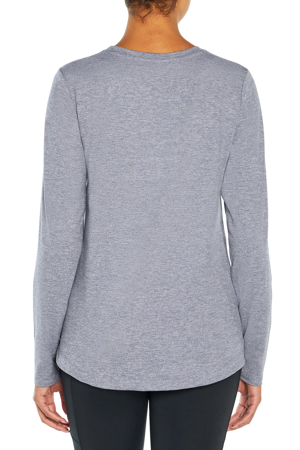 Susan Long Sleeve (Heather Blue Granite)
