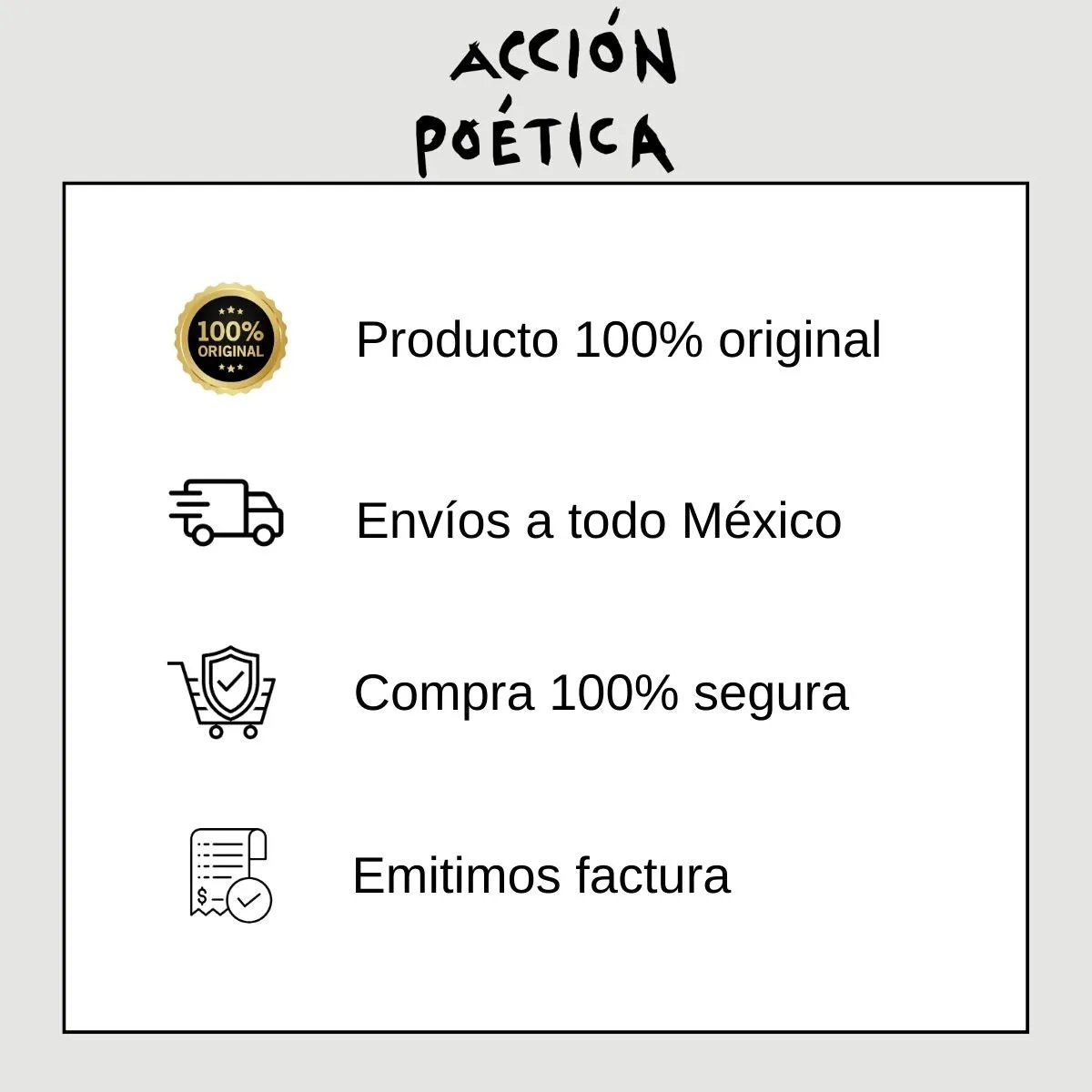 Suéter Acción Poética Unisex Disparos pero solo a gol