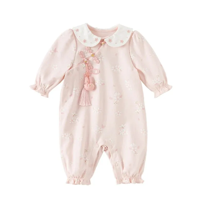 Sweet Autumn Newborn Girls Romper
