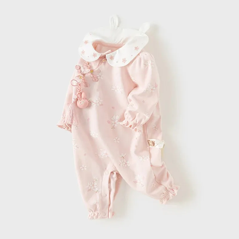 Sweet Autumn Newborn Girls Romper
