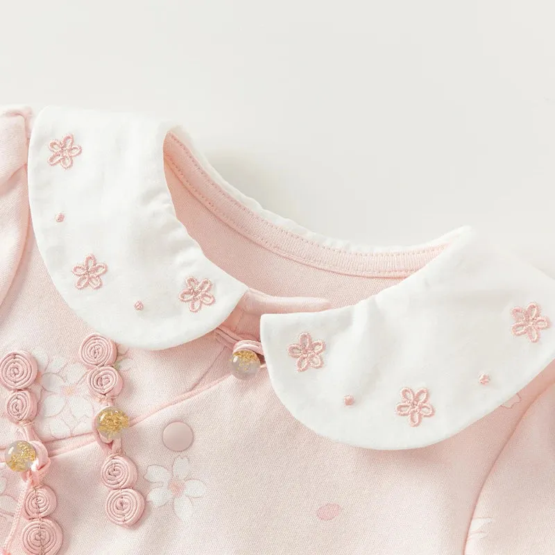 Sweet Autumn Newborn Girls Romper