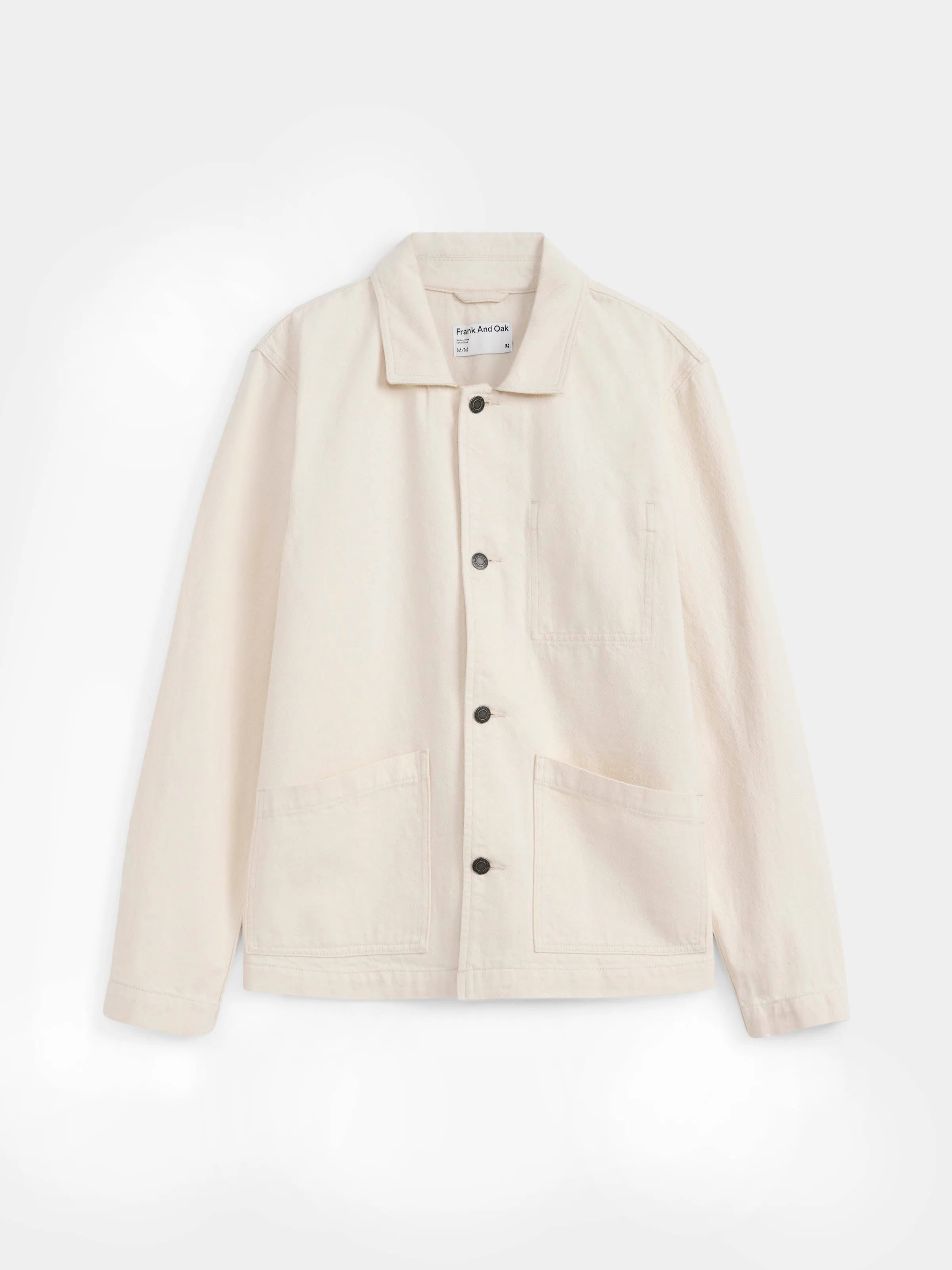The Denim Overshirt in White