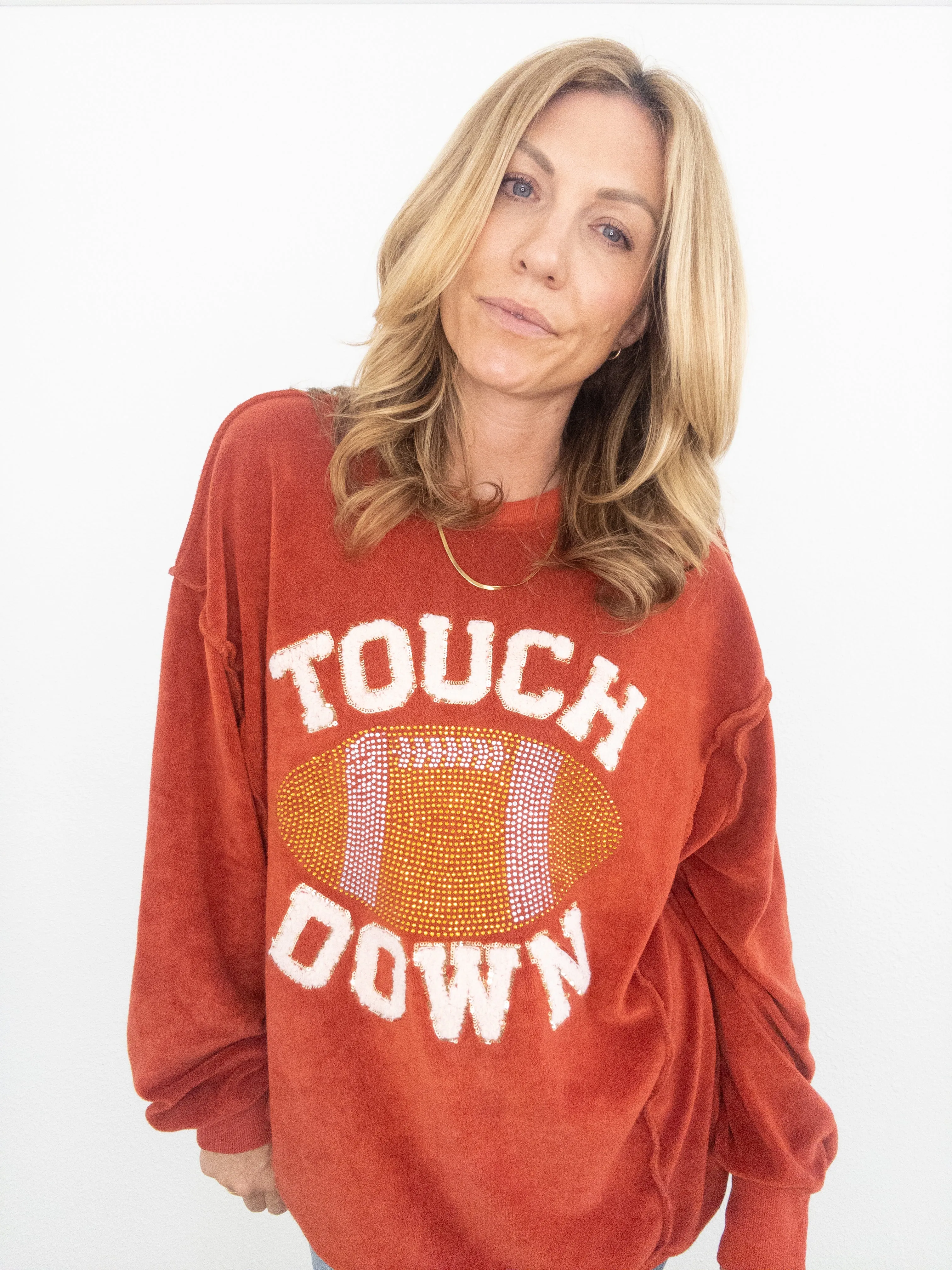 Touchdown Bling Sweatshirt