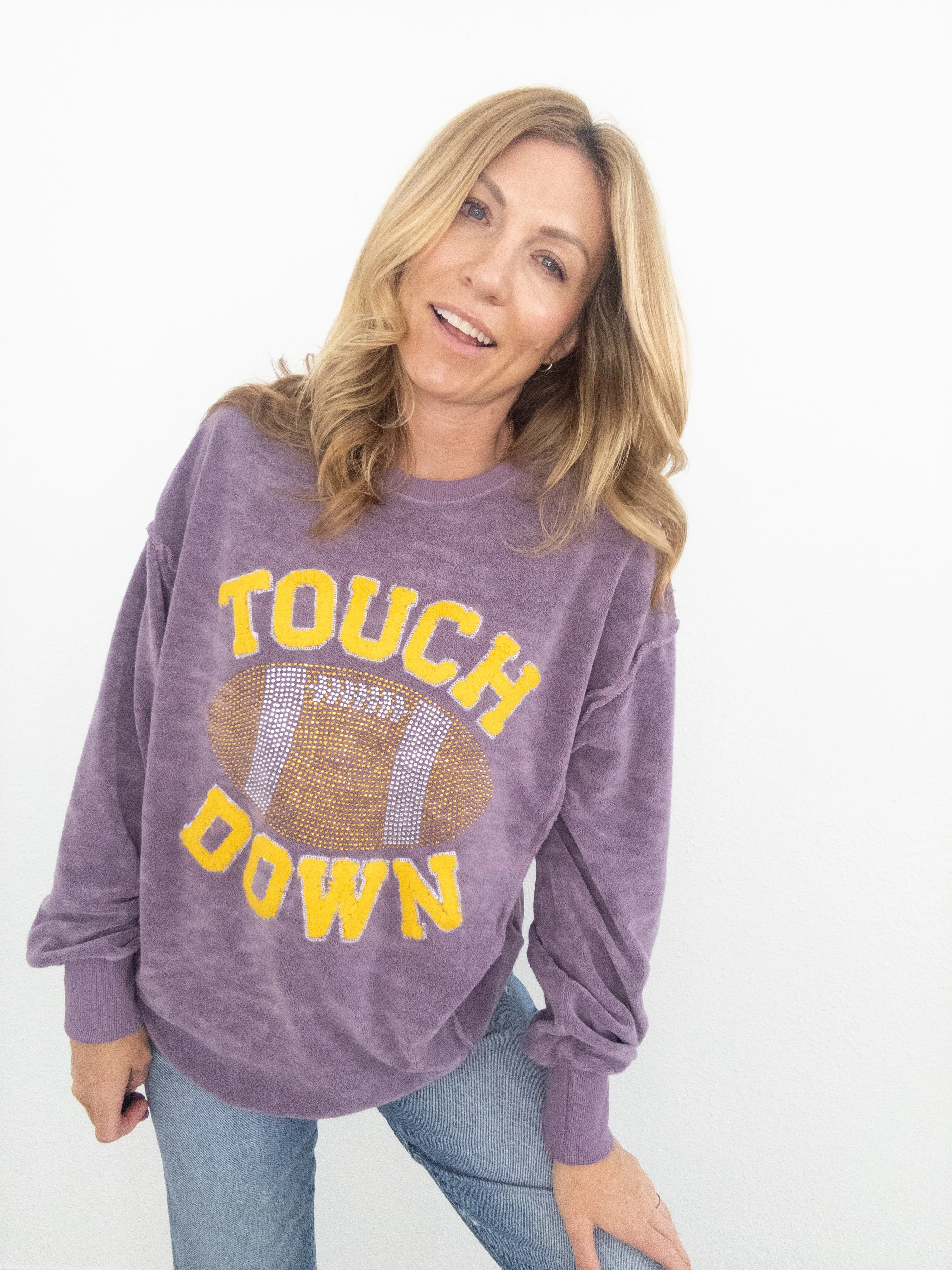 Touchdown Bling Sweatshirt